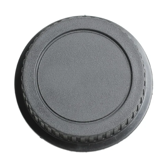 Rear Lens Body Cap Camera Cover Set Dust Screw Mount Protection Plastic Black Replacement for Canon EOS EF EFS 5DII 6D