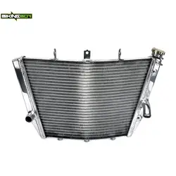 BIKINGBOY Engine Cooling Radiator GSXR 1000 05-24 GSX-R 600 97-24 GSXR 750 96 97 01-24 21 20 19 18 17 16 15 14 13 Water Cooler