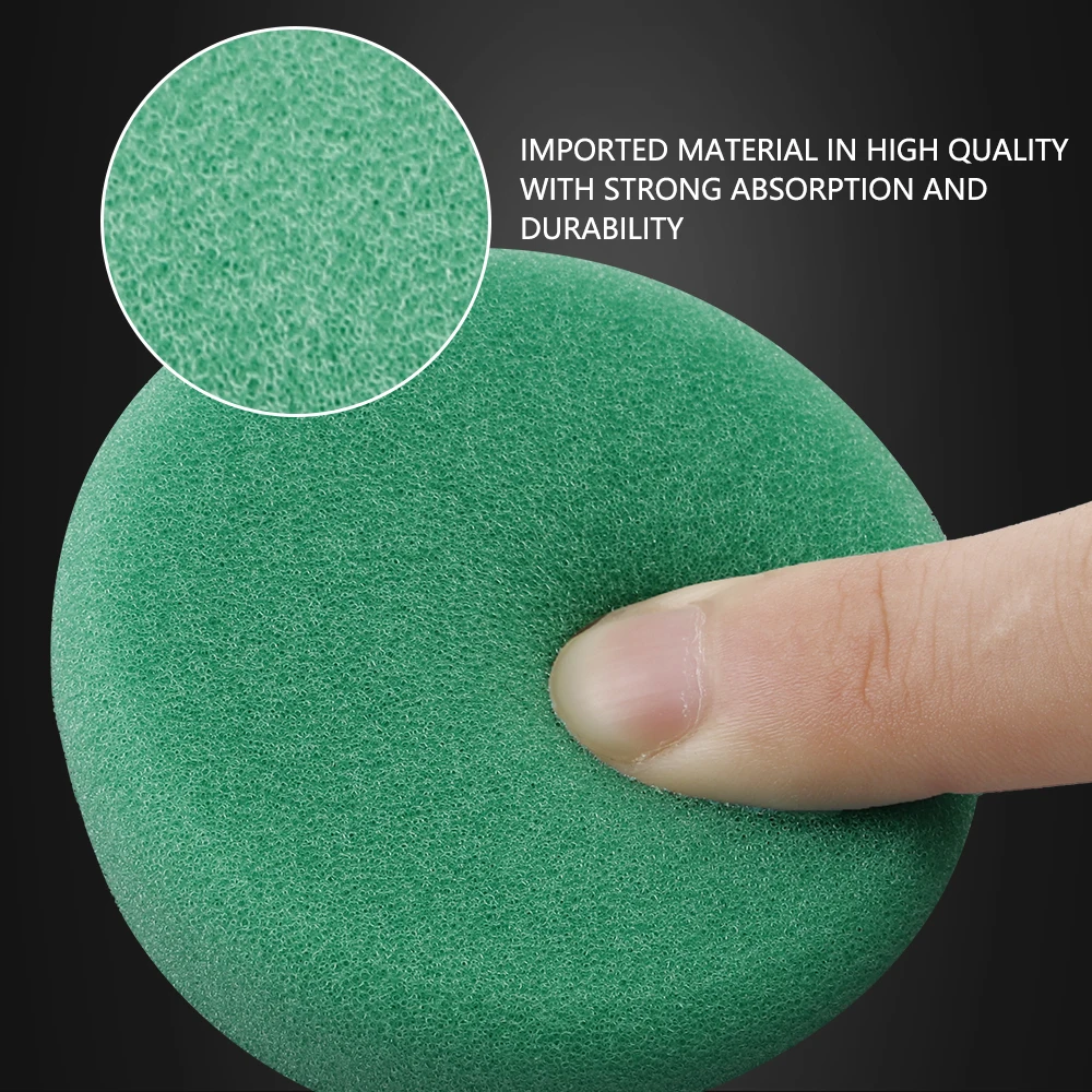 SPTA 1/2/3 inch T-shape Car Detail Polishing Buffing Sponge Wool Pads Back Plate For Car Polisher Electric Drill