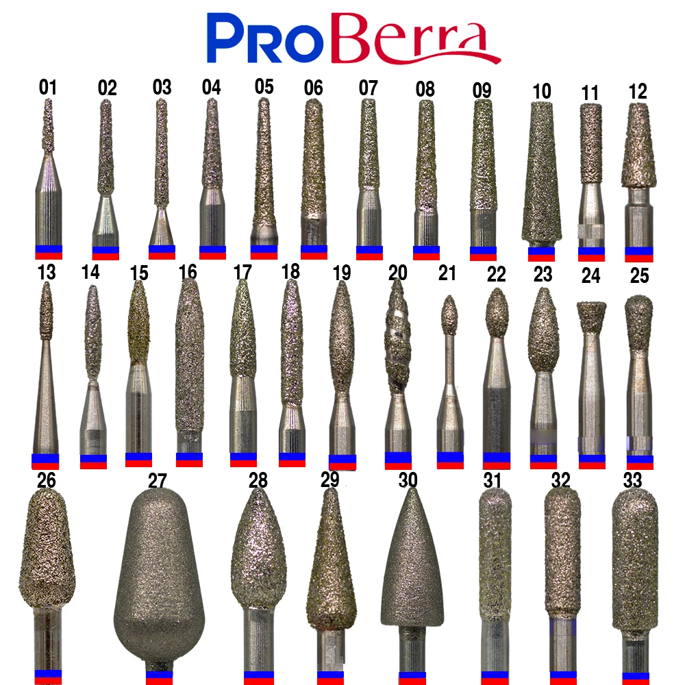 wiertarka do paznokci 34TYP inny kształt Frezy diamentowe Manicure Manicure Skórki Czysty Pedicure