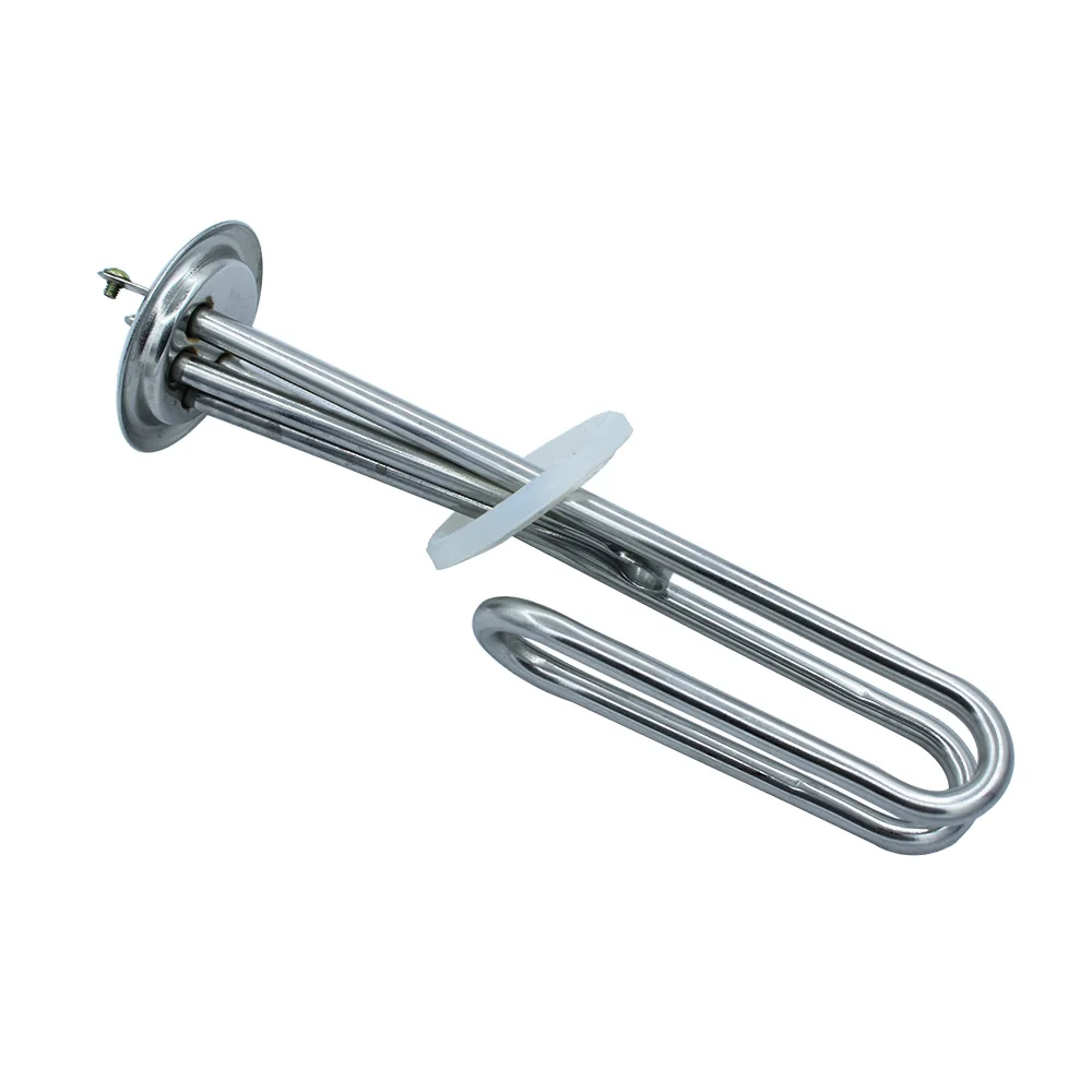 Imagem -03 - Aquecedor Elétrico do Tubo da Água do tipo Elemento de Aquecimento do Gancho Diâmetro da Flange do Anel Caldeira 220v 3kw 63 mm Aço Inoxidável