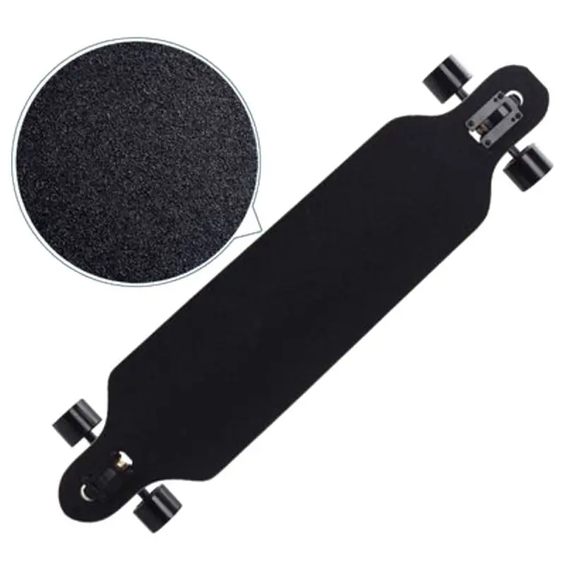 High Strength Waterproof Tear Resistance Skateboard Sandpaper Professional Black Skateboard Deck Sandpaper Grip Tape