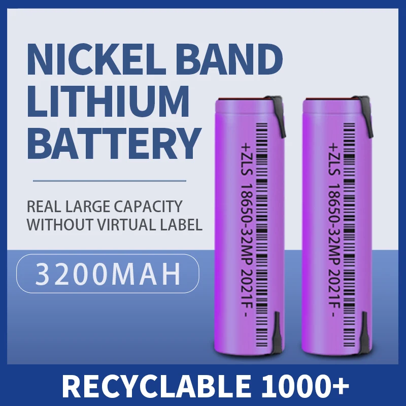 

EXPUNKN New Original NCR 18650 3.7 v 3200mah Lithium Rechargeable Battery 18650 pilas recargables Welding Nickel Sheet batteries