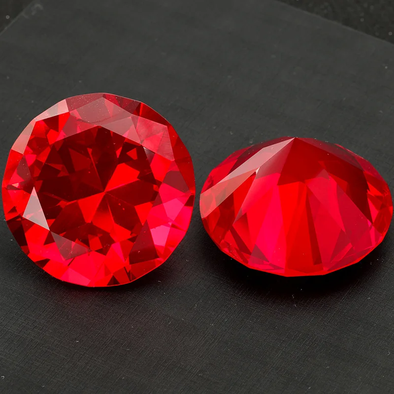 10 Colors Crystal Diamond Shaped Paperweight Decorative Cut Glass Giant Gemstone Wedding Christmas Ornament Gifts image 3