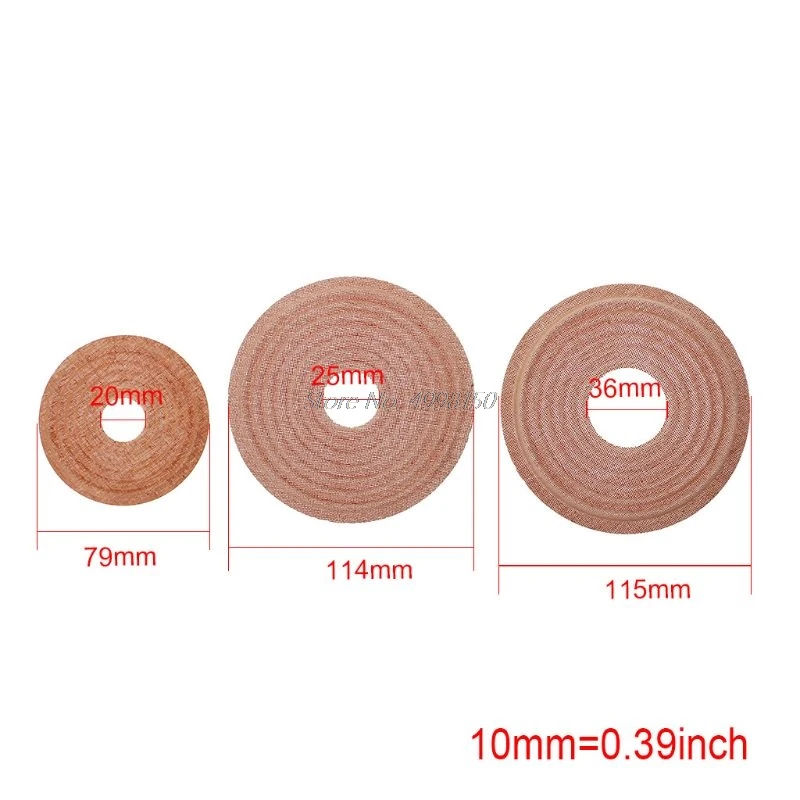 Spider Pad Spring Woofer Subwoofer Bullet Wave Shrapnel Audio Speaker Accessories Repair DIY 25-50mm 115mm Dropship