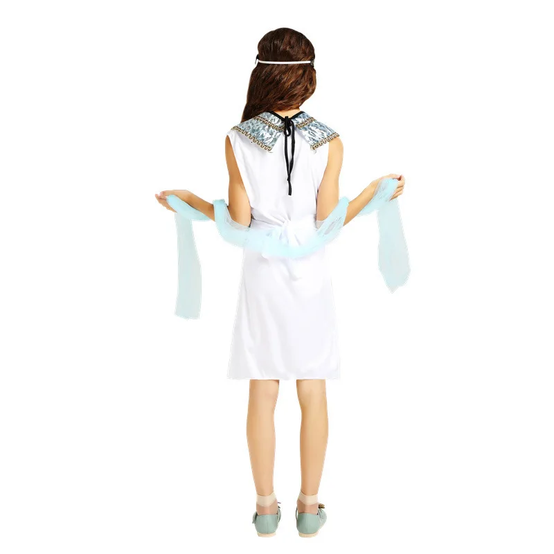 halloween boy costume Egyptian pharaoh Cleopatra prince princess costume for children cosplay clothes