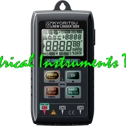 KYORITSU 5010 3 saluran input kebocoran arus Logger sistem rekaman kebocoran arus beban arus dan tegangan