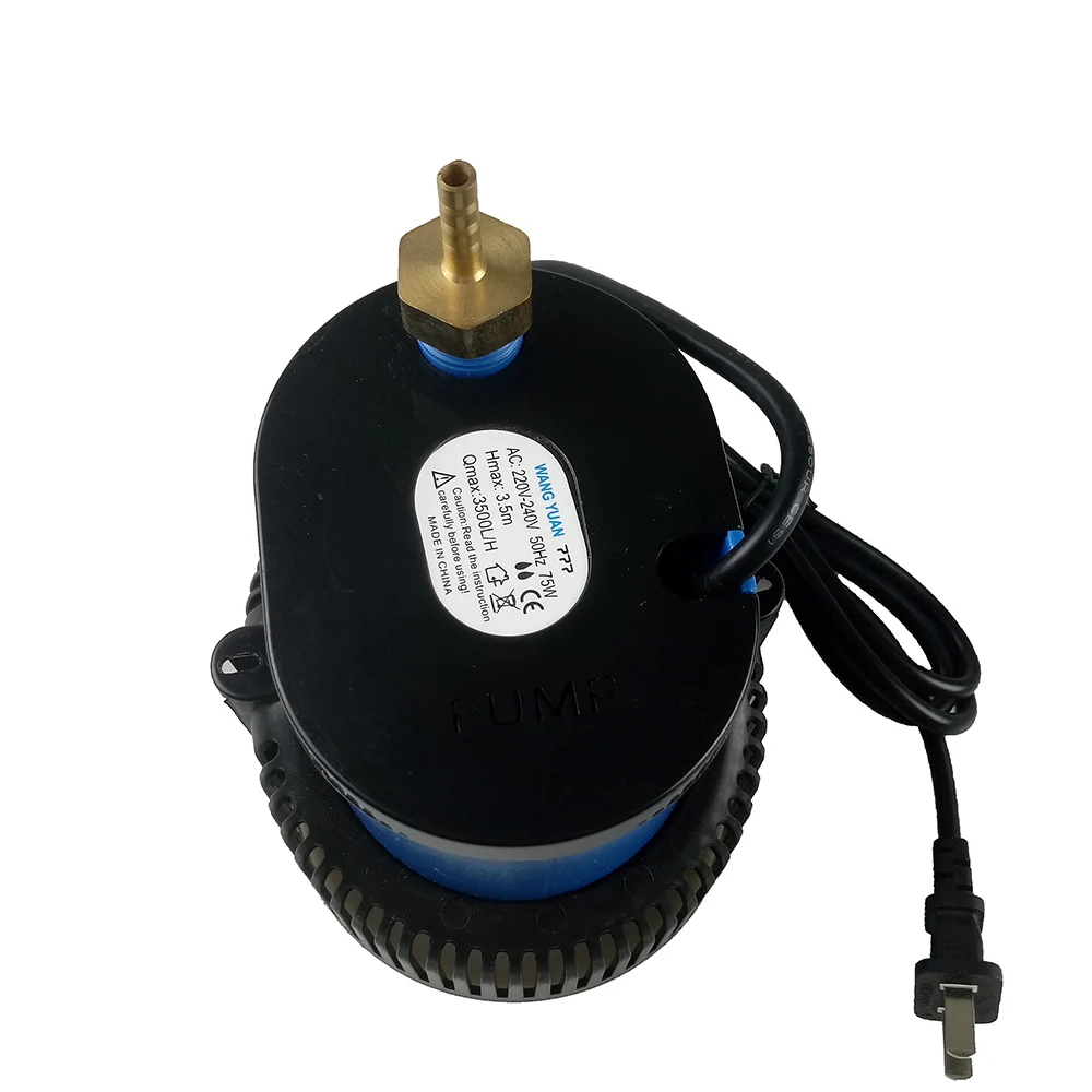 CNC Pump 220V 75W 3500L/H (Free 5m PU tube )Multifunctional submersible pump 3.5M spindle Cooling on engraving cutting machine