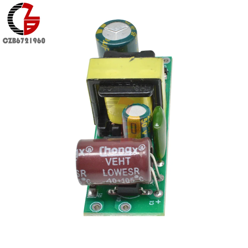 220V to 12V 400mA AC-DC Step Down Buck Converter Module Power Transformer Temperature Short Circuit Protection Power Supply