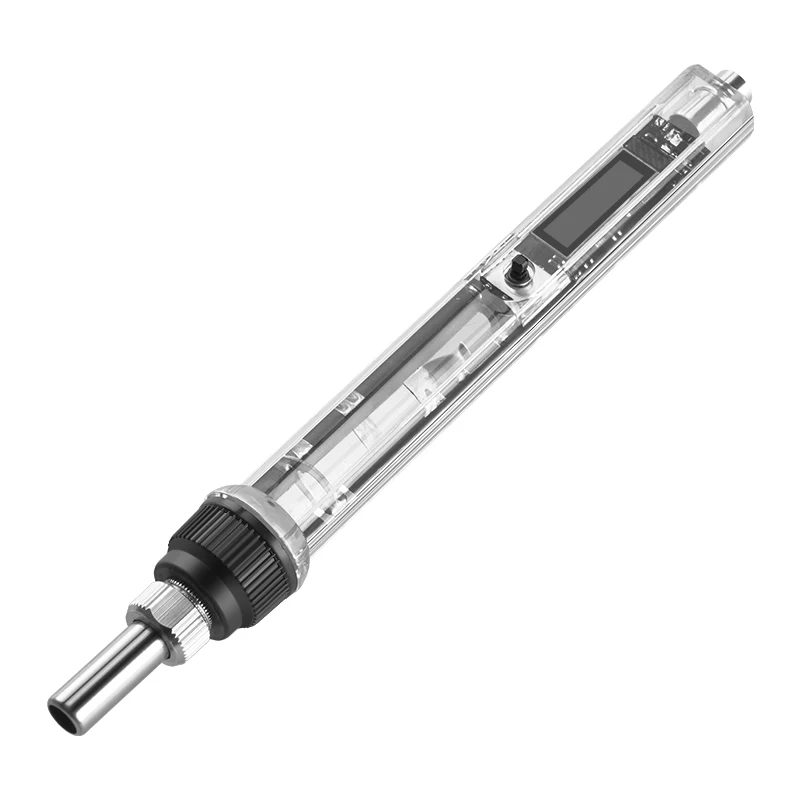 OLED digital display transparent T12 handle DC 16-24V 72W T12 mini electric soldering iron adjustable temperature zone