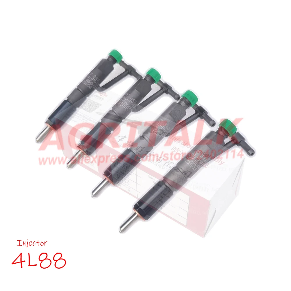 Set of fuel injector for Changchai 4L88 / 4L40 , part number: