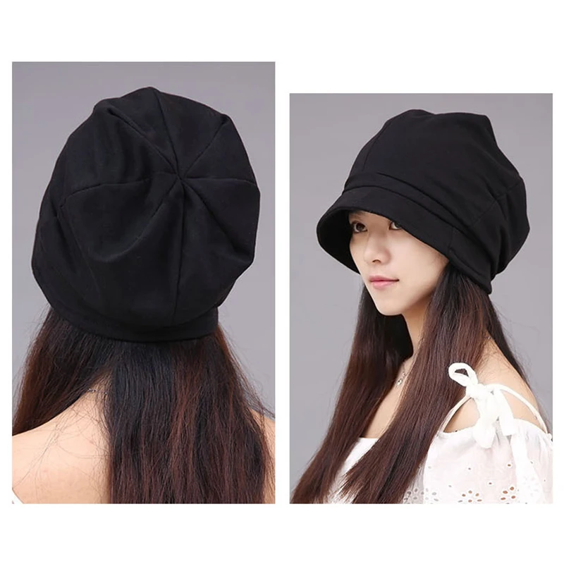 Ladies Autumn/winter Leisure Hat Suede Fisherman Hat Leisure Headwear Hat Warm Ear Protection Octagonal Hat