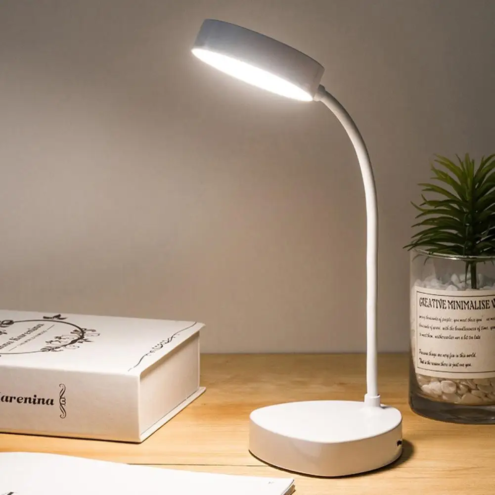 مصباح LED قابل للطي يعمل باللمس ، قابل لإعادة الشحن ، USB ، حماية العين ، مثالي للدراسة أو طاولة السرير.