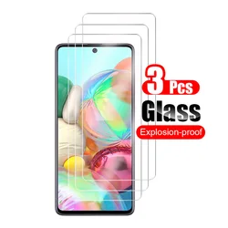 3Pcs For Samsung Galaxy A71 SM-A715F Tempered Glass Screen Protector For Samsung Galaxy A71 A716 5G Film 9H Premium Glass
