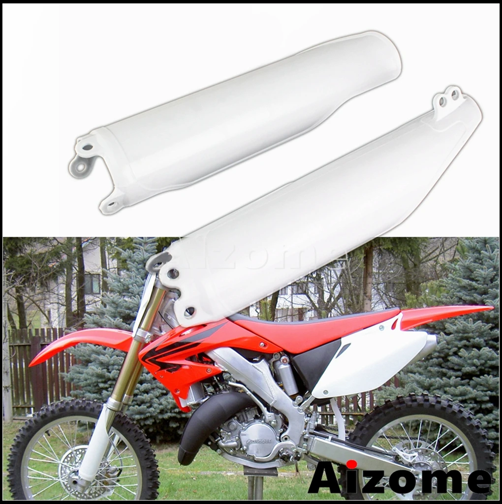 

Dirt Bike Front Fork Guards Protector Cover For Honda CR125 CR250 CR500 CRF250R 250X 450R 450X CRF 450 RX Supermoto Motocross