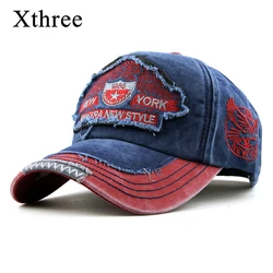 Xthree bawełna Fasion rozrywka czapka z daszkiem czapka dla mężczyzn czapka typu Snapback Casquette damska czapka kości Gorras Homme akcesoria hurtowe