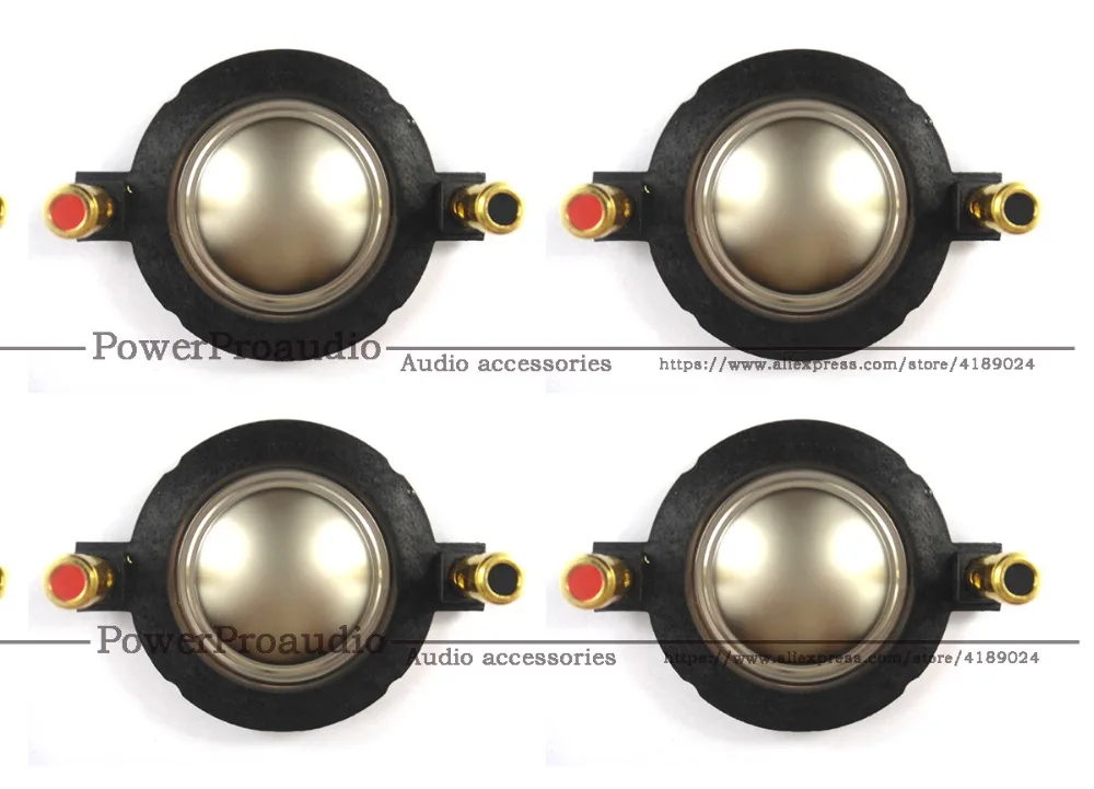 4CS/LOT 34.4MM Tweeter Diaphragm Voice Coil Titanium Film aluminum Driver 34.5 core components With Column 90MM