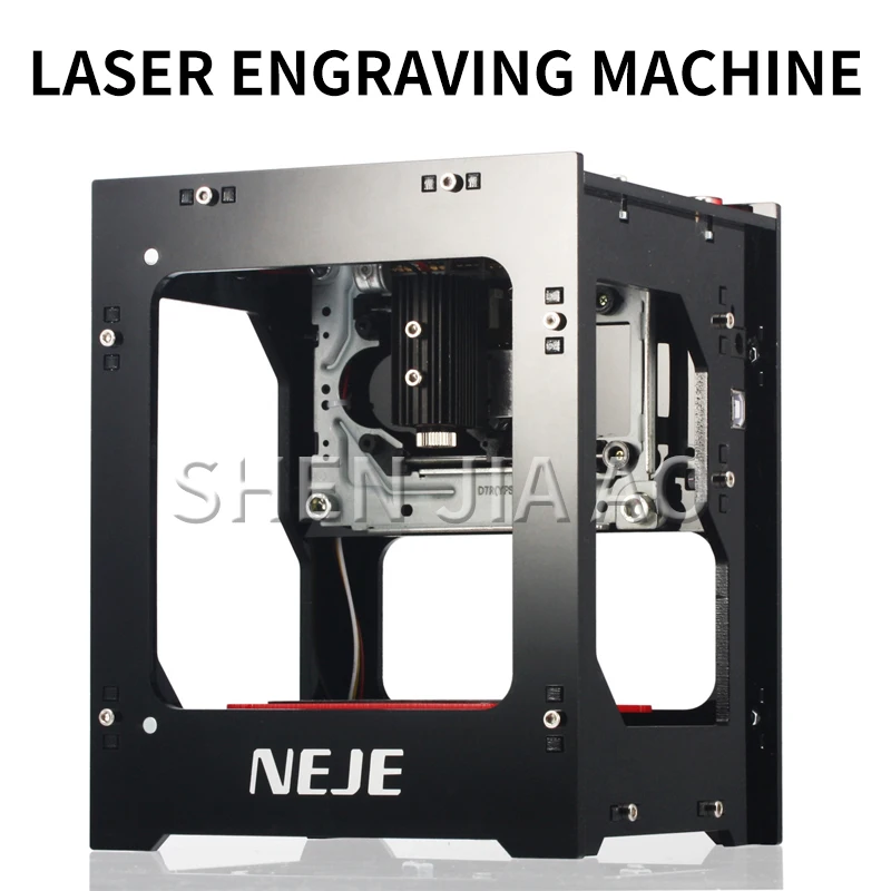 

DK-8-KZ 1000mW laser engraving machine High power of hardwood/rubber/leather/cut paper/speed and high precision