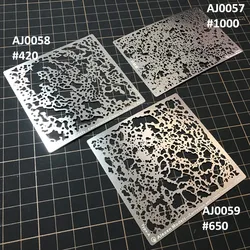 Alexen Model Corrosion and Stain Template Leakage Spray Plate for Military Model
