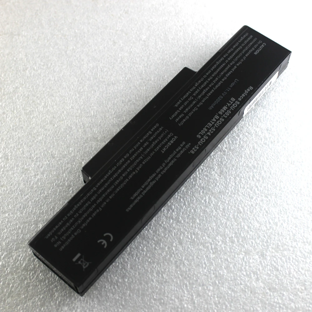 Cpmanc Laptop Batterij Voor Lg/Asus EB500 ED500 M740BAT-6 M660BAT-6 M660NBAT-6 SQU-524 SQU-528 SQU-529 718 BTY-M66 M68