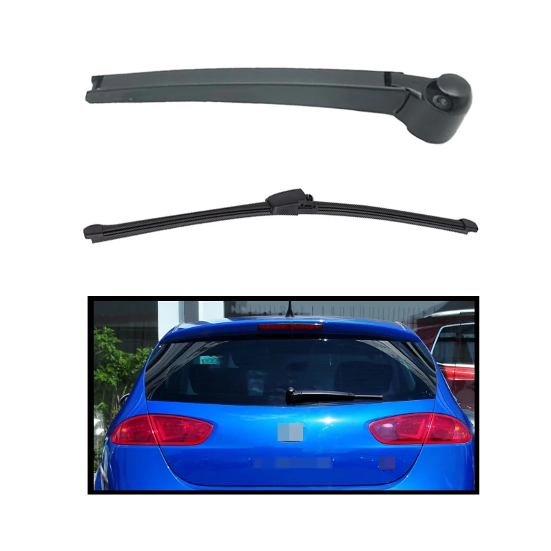 Wischer Hinten Wischer Klinge & Arm Set Kit Fit Für SEAT LEON MK1 2000 - 2005 Windschutzscheibe Windschutz Hinten Fenster