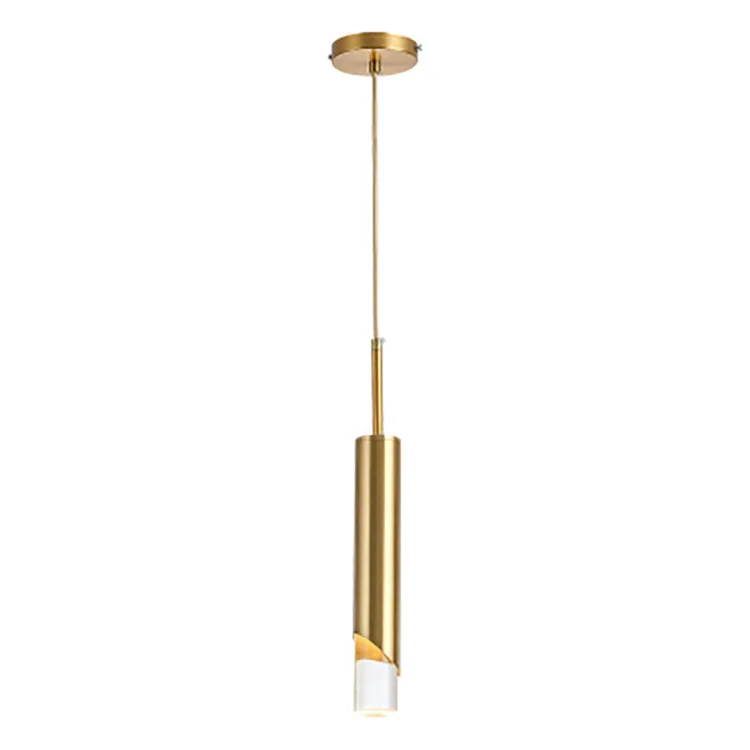 Modern Pendant Light Led Gold Nordic Minimalist Hangling Lighting Living Bedroom Dining Restaurant Bar Bedside Lamp Suspension view 5