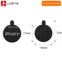 1 Pair 10 inch Electric Scooter Resin Disc Brake Pads for Kugoo M4 Kick Scooter Replacement Parts Friction Plates Black