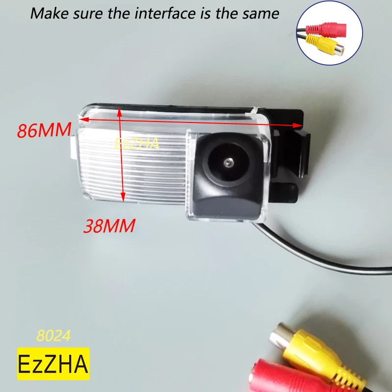 

EzZHA HD Wireless Car CCD Rear Camera Fisheye Night For Nissan Geniss Tiida Livina GF-R 350Z 370Z Sentra Cube Versa Parking