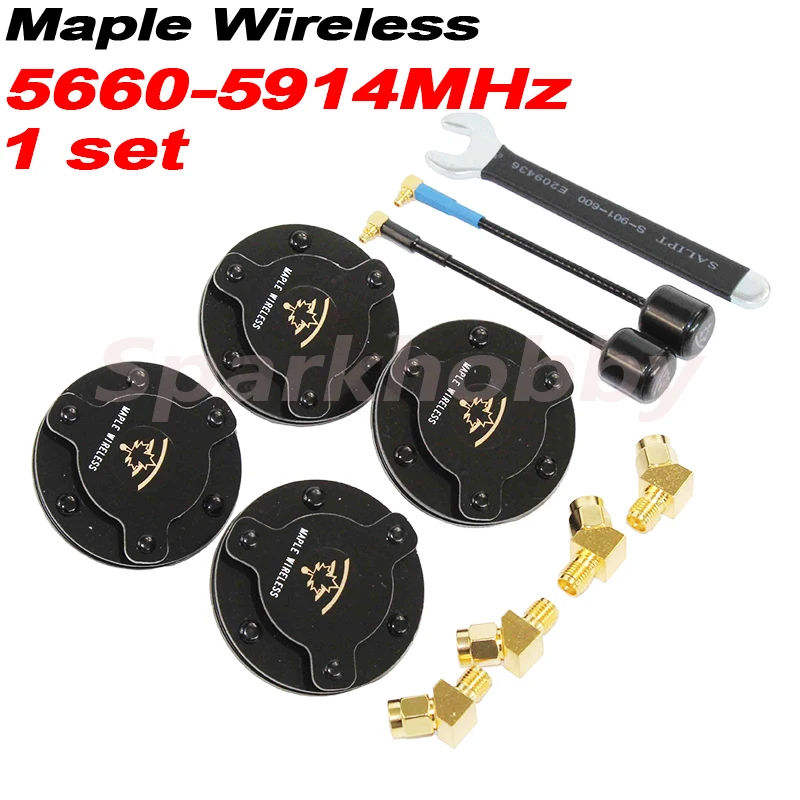 1-set-maple-wireless-dji-digital-goggle-rc-long-distance-antenna-kit-5660-5914mhz-frequency-for-rc-fpv-racing-drone-diy-parts