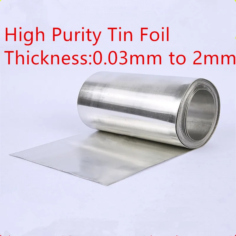 

High Purity Tin Foil High Temperature Resistance Scientific Research Available Customizable