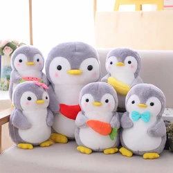 25/45Cm Leuke Cartoon Holding Fruit Pinguïn Zachte Knuffel Pluche Dieren Sussen Babypop Meisjes Kids Liefhebbers verjaardagscadeau