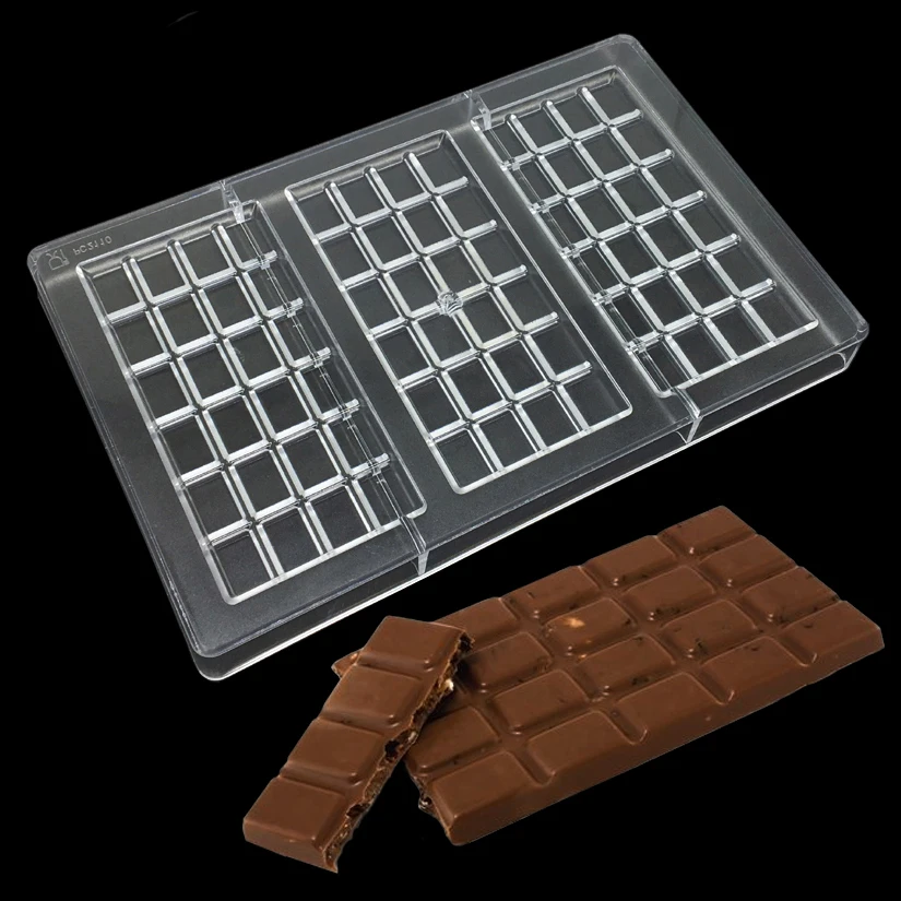 

Rectangle 3D Chocolate Mold DIY Candy Jelly Fondant Cake Decorating Tools Baking Molds