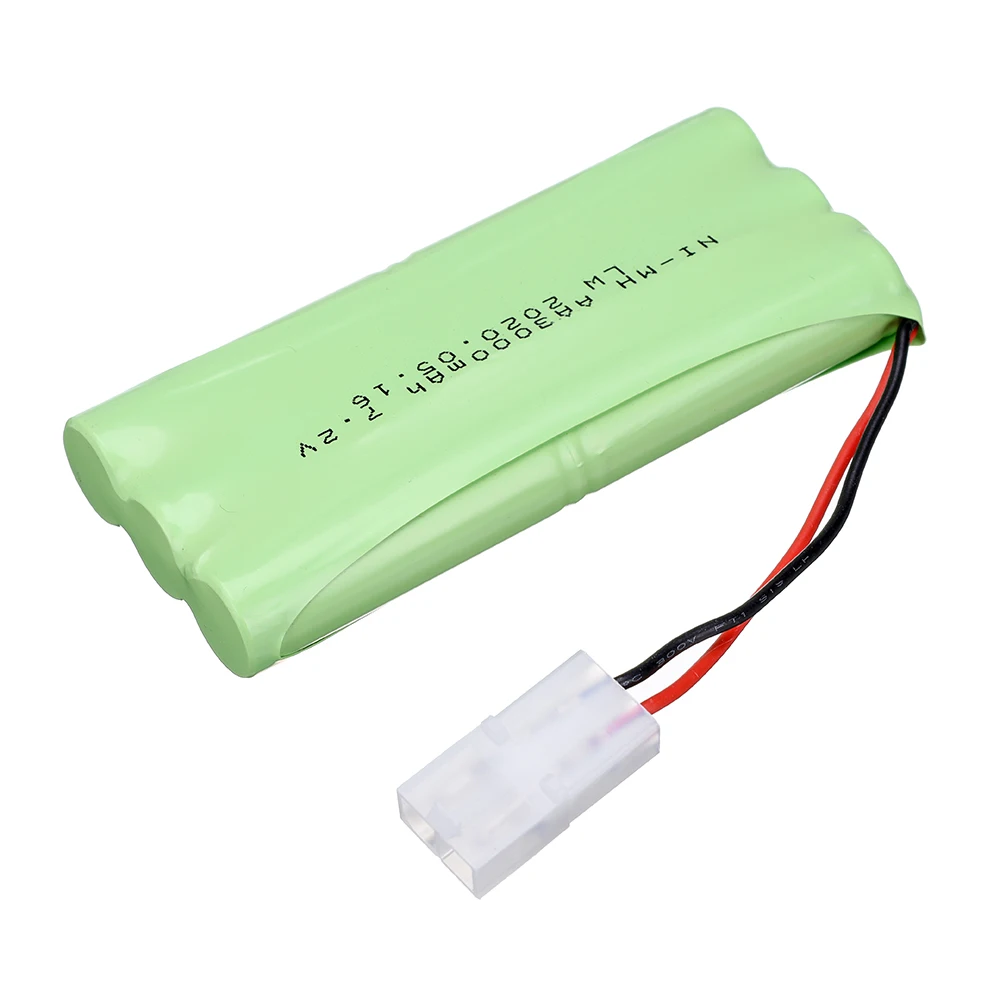 Bateria 7.2v do samochodów RC zbiorniki robotów łodzie pistoletowe bateria do zabawek akcesoria 7.2v 3000mAh AA akumulator NiMH + ładowarka 7.2v