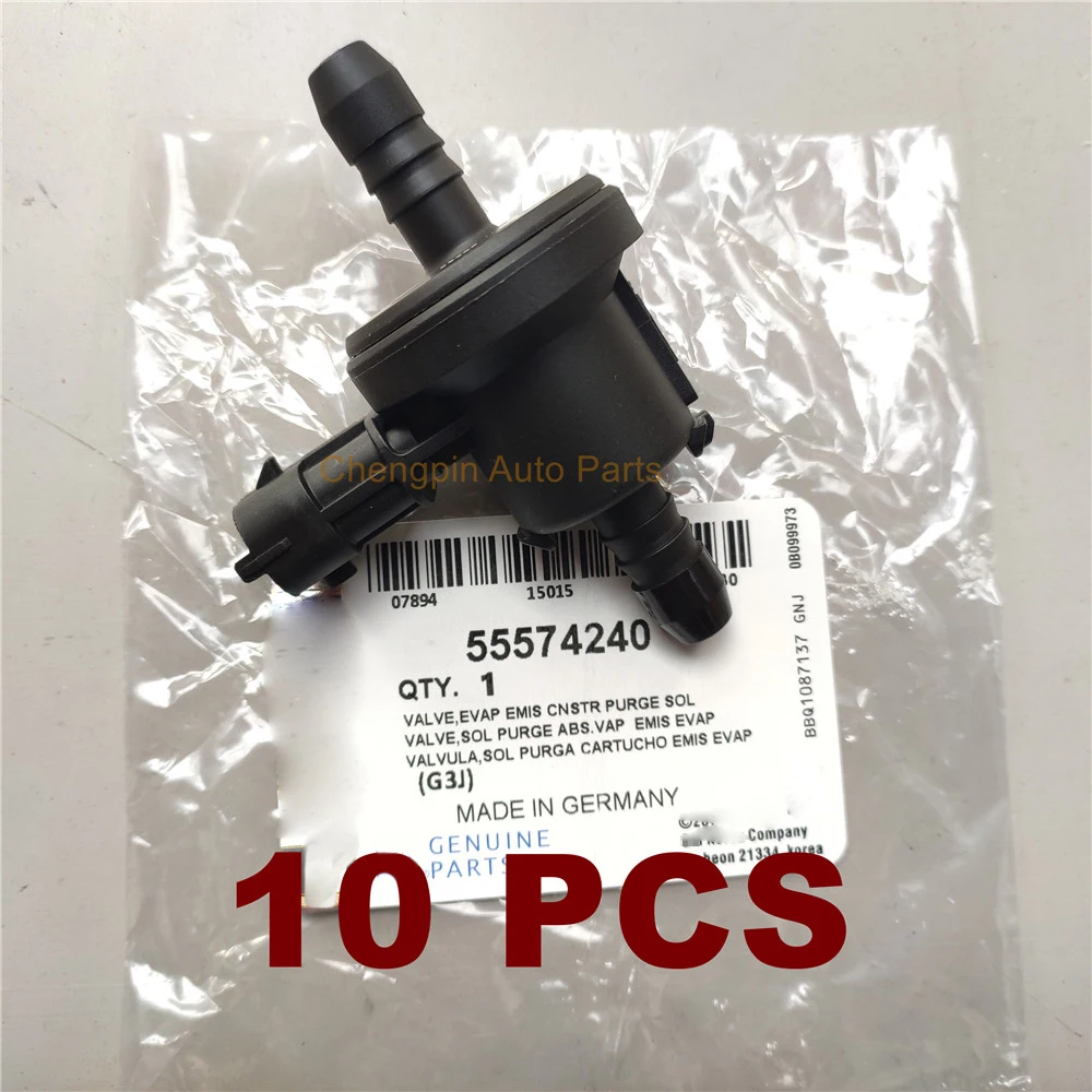 

10X Canister Purge Solenoid Valve OEM# 55574240 55353802 Carbon Canister Control For Chevrolet Cruze Opel Astra Corsa Insignia