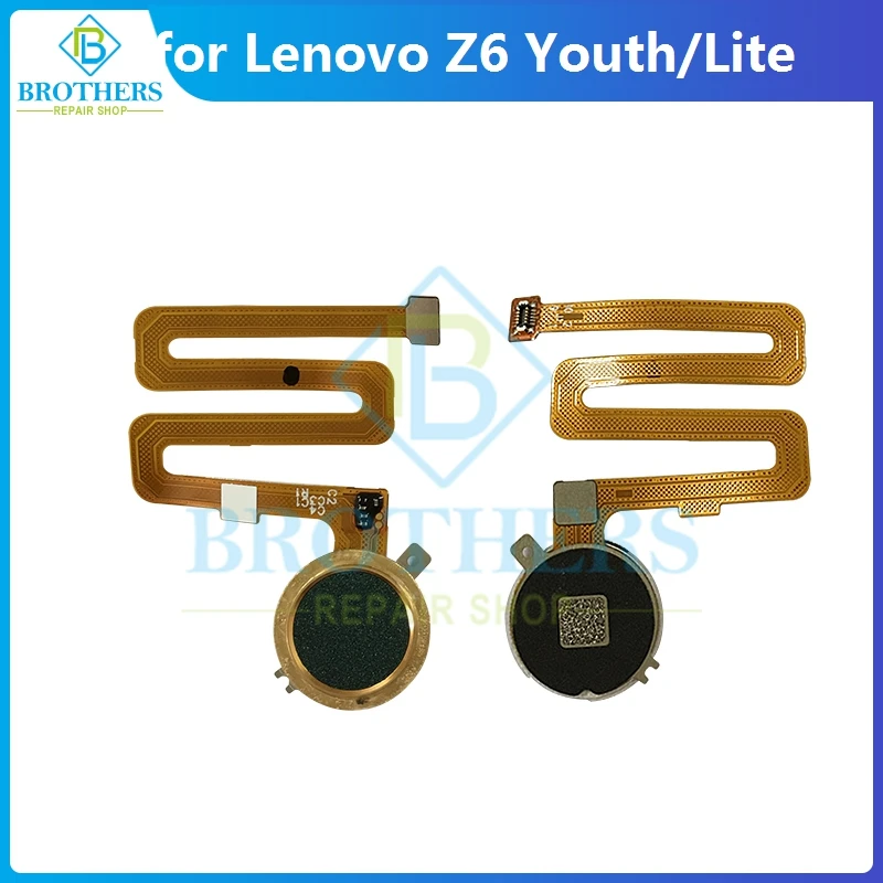 Per Lenovo Z6 Youth Z6Lite cavo Flex per impronte digitali tasto Home Scanner sensore Z6 Lite L38111 Touch ID Flex Cable Phone Parts Top