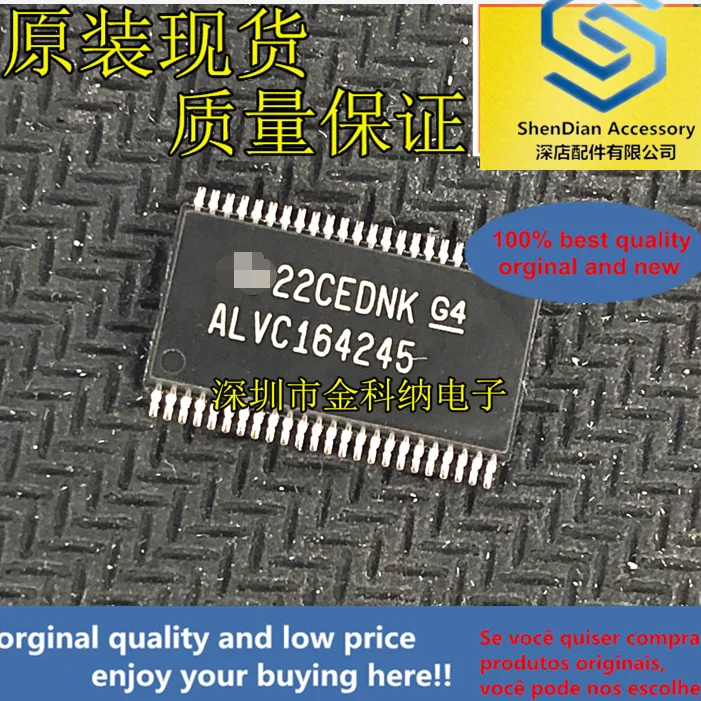 

10pcs only orginal new SN74ALVC164245DGGR ALVC164245 TSSOP48-pin transceiver chip