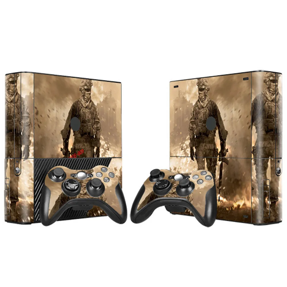 vinyl skin Hot-sale game sticker vinyl skin low price skin sticker for Xbox 360 E