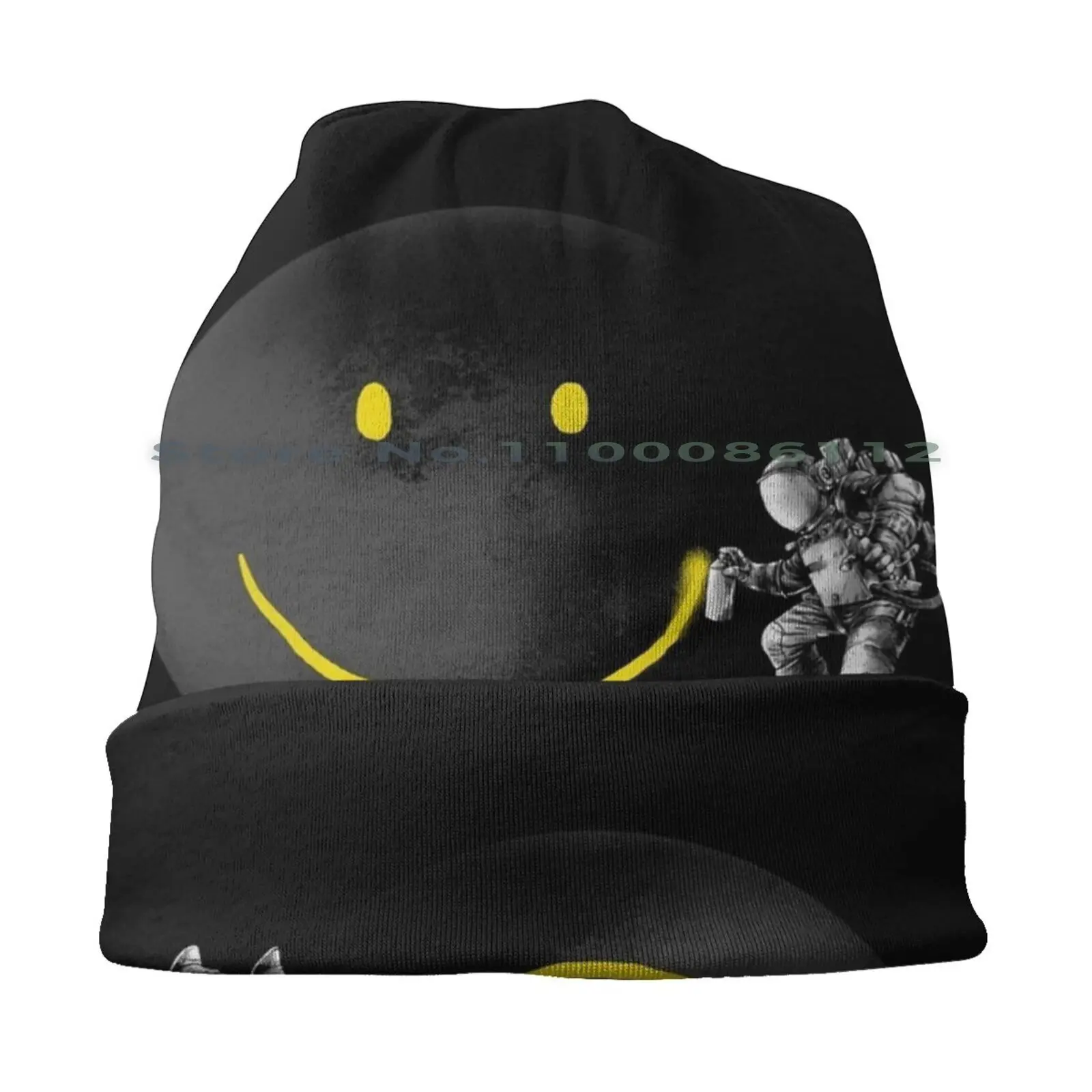 Make A Smile Bucket Hat Sun Cap Street Art Surrealist Surrealism Abstract Smile Face Funny Cool Sci Fi Science Fiction