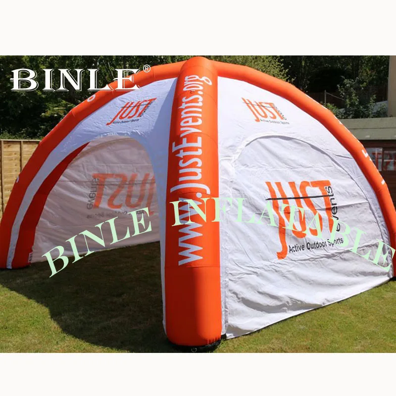 Outdoor constant inflatable spider tent with open sides small air dome event station xgloo tent gazebo for trade show