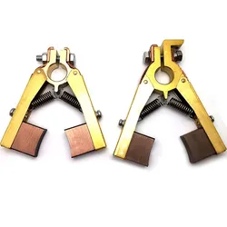 4PCS  25*16*8(58L)mm Carbon Brush Holder Scissors Double Foot Type for Motor Power Tool 10*25-φ16