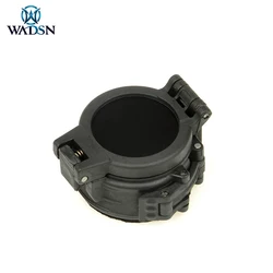 Wadsn lanterna ir filtro infravermelho para surefir m300 m600 ir airsoft esportes tático m600u m600w lanterna diâmetro 25mm