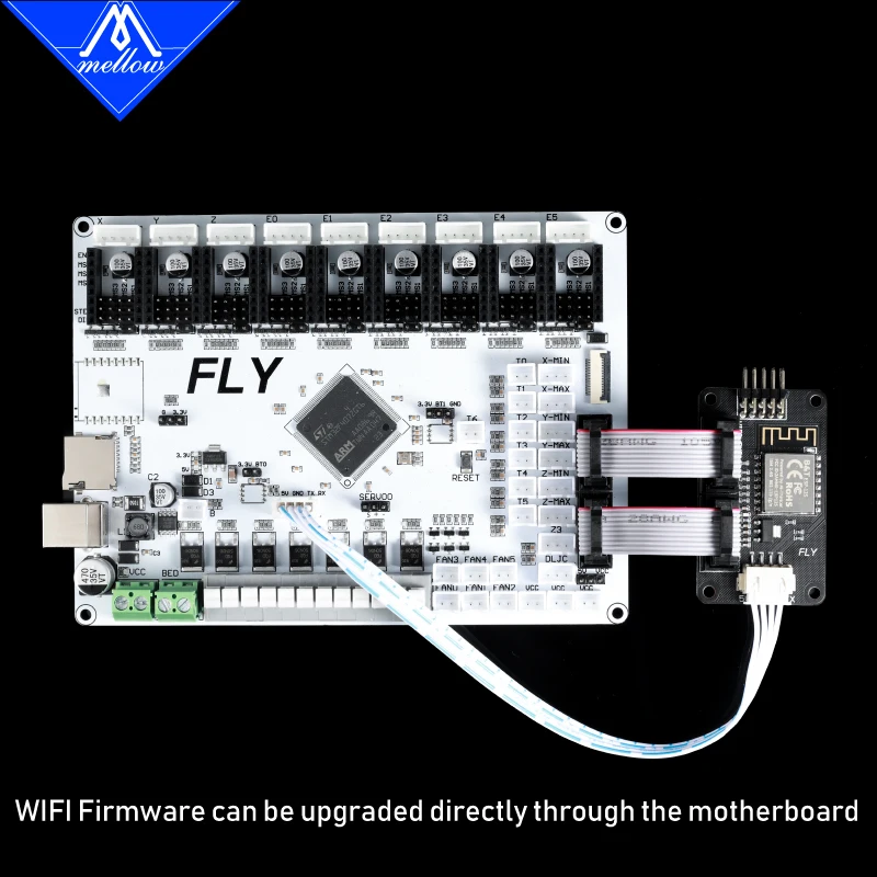 Mellow FLY Wifi V1.0 Module Expansion Board RepRap Duet Firmware For SKR V1.3 SKR V1.4 Turbo MKS SGen L v1.0 3D Printer Parts