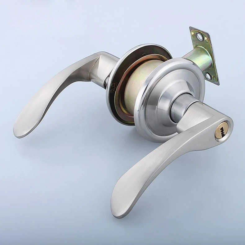 Pure copper core ball lock ball door lock handle ball lock bedroom door ball lock ball handle lock