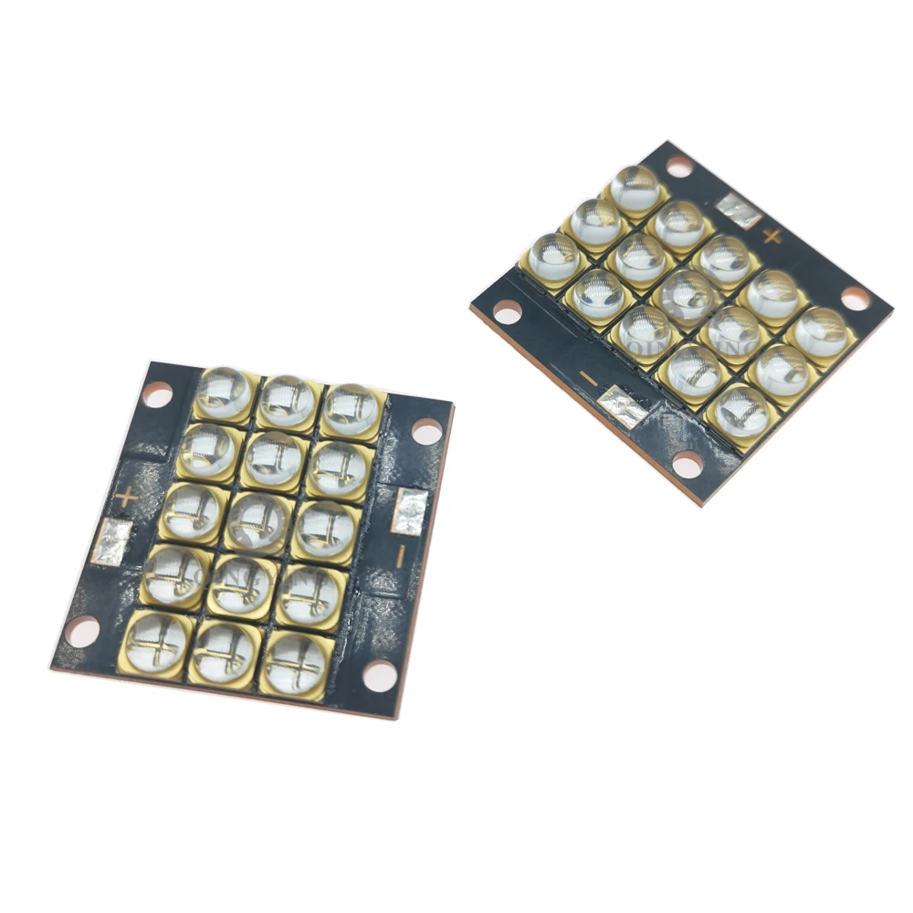 1pcs 150W UV Purple Module 32-35V 4200mA Ultra Violet Lamp Chips 390nm 395nm 400nm With Copper PCB For 3D Printer Light Source