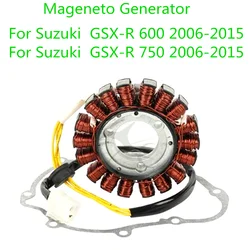 Motorcycle Stator Coil & Gasket For Suzuki GSXR600 750 GSXR 600 06-22 2006-2015 2014 2013 2012 2011 2010 2009 Mageneto Generator