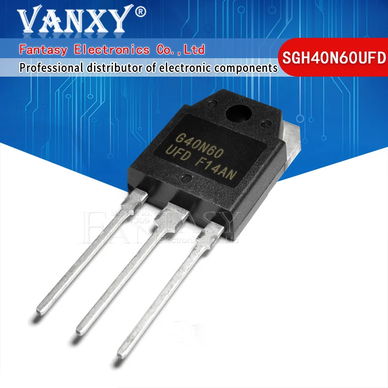 10PCS SGH40N60UFD TO-247 SGH40N60 40N60 G40N60 F40N60UFD TO-3P new MOS FET transistor