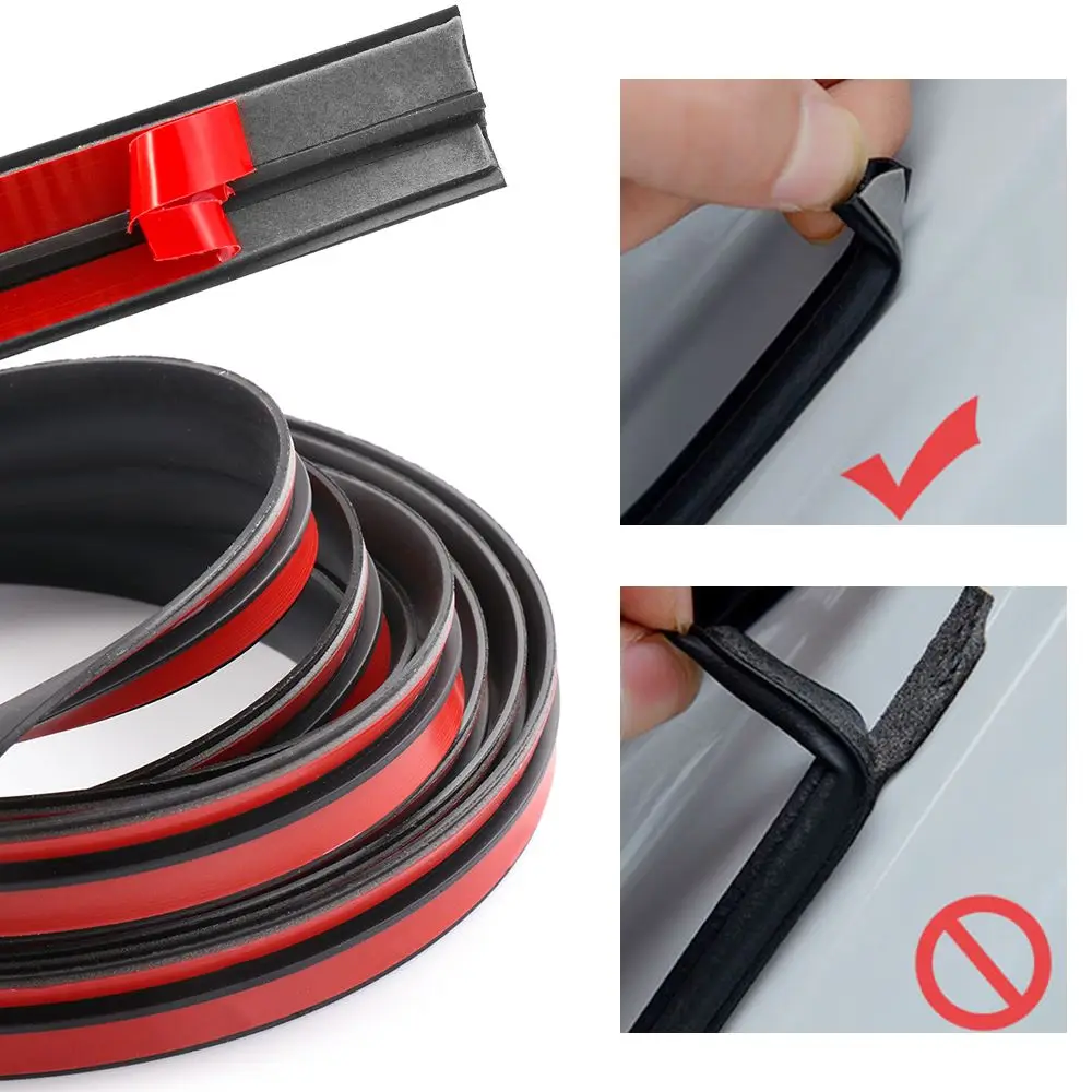 Car Rubber Seal Strip Edge Protector Trim Windshield Sunroof Weatherstrip Seal Strip Edge Protector Car Trim Weatherstrip