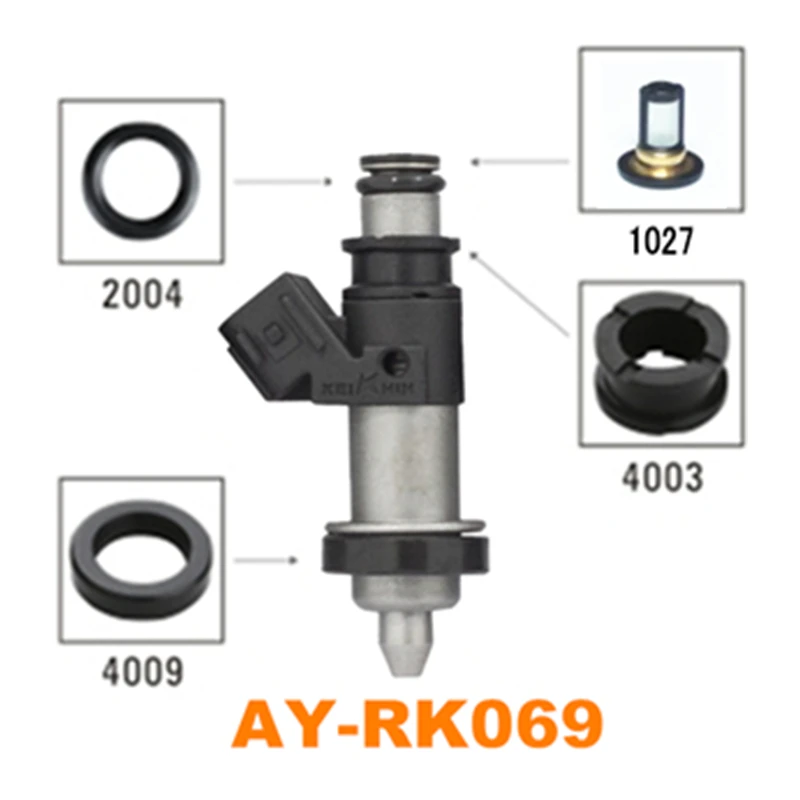 

hot sales aftermarket 20sets fuel injector repair kit for 06164-PCA-000 For Honda CRV CR-V 1999-2001 for AY-RK069