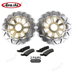 ARASHI For HONDA XLV Varadero 1000 1999-2002 CNC Front Brake Disc Brake Pads XL1000V 1999 2000 2001 2002 Front Rotors Pad