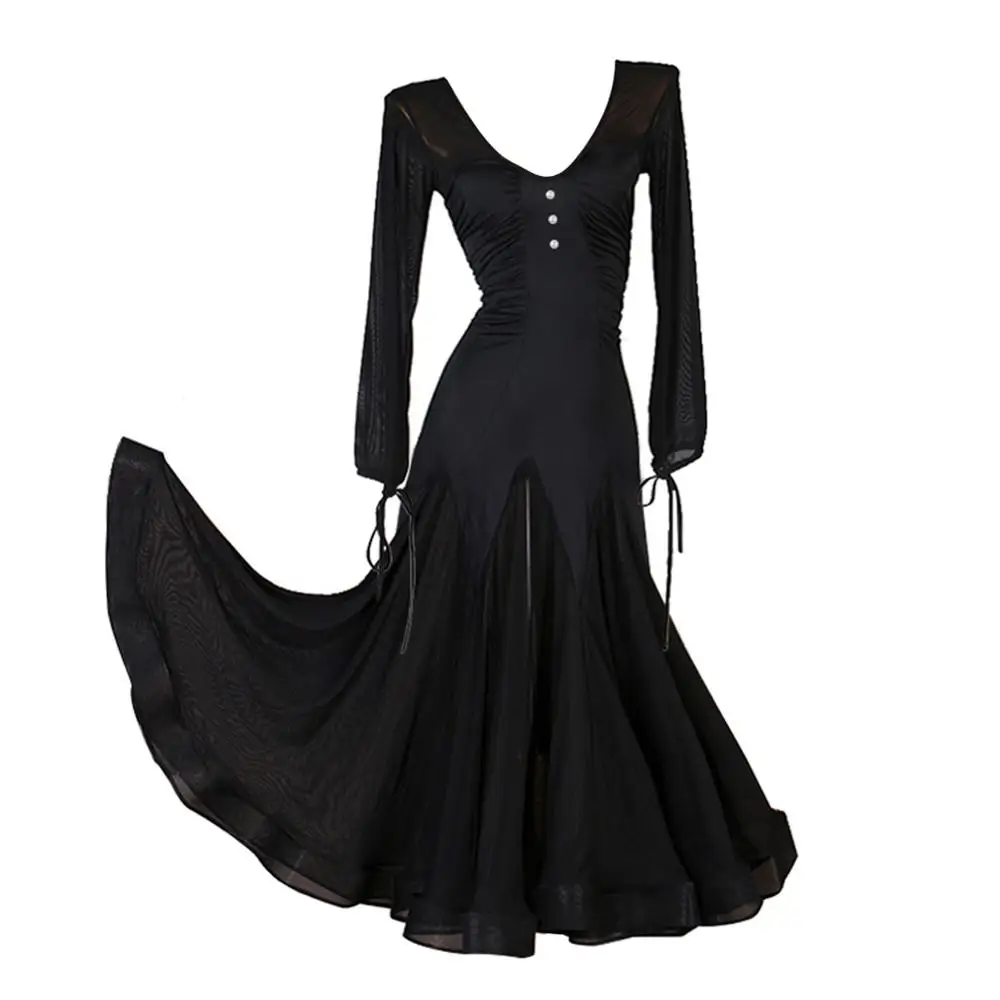 

Custom Adult Smooth Ballroom Dance Dress Modern Waltz Standard Competition Practise Ballroom Dancewear Factory Price